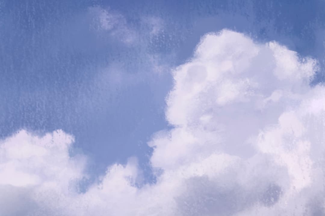 Sky Clouds Drawing